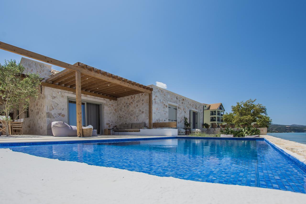 Niova Villa - Seafront, Private Pool And Ionian Sea Views, By Zantewize Alykes  Exterior photo